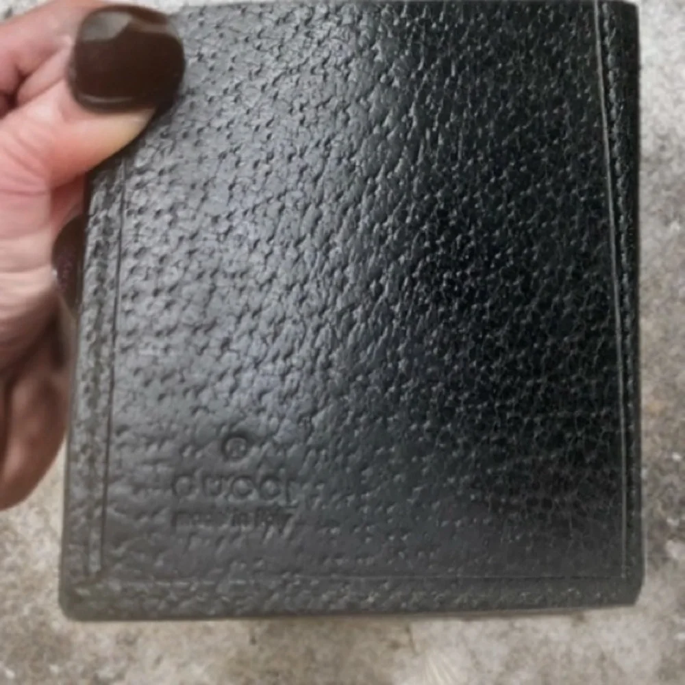 Gucci Authentic Black Leather Agenda - Small EUC